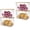 Clear - 4pack, variant on Potato Storage Bin, Delamu Onion Holder Stackable Kitchen Pantry Organizer with Bamboo Lid 2 Pack, Clear