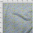 thumbnail image 2 of oneOone Cotton Silk Fabric Mushroom|Leaves & Floral Clip Art Decor Fabric Printed BTY 42 Inch Wide, 2 of 4