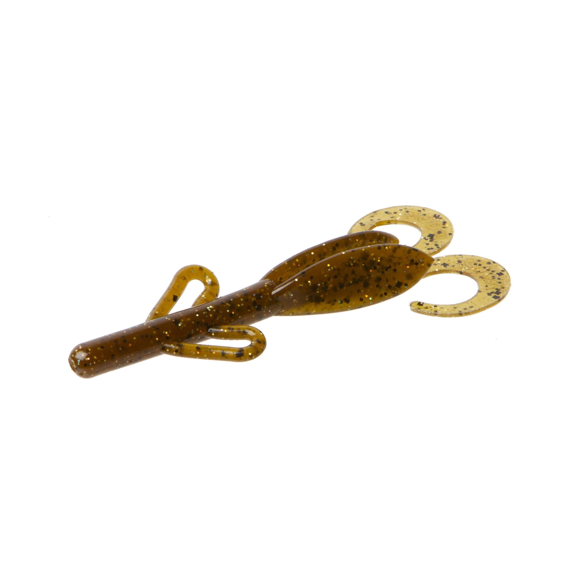 Zoom Super Speed Craw Soft Bait – 4 Inch, Green Pumpkin Blue, 8 Pack