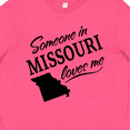 thumbnail image 4 of Inktastic Someone in Missouri Loves Me Youth T-Shirt, 4 of 5