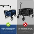 thumbnail image 5 of Push Handle for Wagon,Folding Utility Wagon Cart Spare Parts Conversion,Wagon Folding Push Handle for Camping Wagon,for Grocery Cart Beach Shopping Cart, 5 of 7