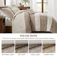thumbnail image 5 of 5-Piece King Comforter 5pcs Set,Taupe, 5 of 21