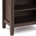 thumbnail image 5 of Trent Home Wood 24" Transitional Bedside Nightstand Table in Warm Walnut Brown, 5 of 7