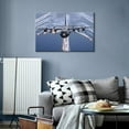 thumbnail image 3 of VELVET Modern Airplane Canvas Art Military Attack Aircraft AC130 Gunship US Air Force Fighter Jet Wall Posters Decor Airplane Wall Art Decor Ready to Hang for Room Decor 10x8inch Unframed, 3 of 6