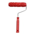 thumbnail image 4 of Luzkey 7'' Paint Roller Wall Painting Crafts Multifunctional Patterned Paint Roller Embossing Texture Rubber Roller for Wall Cabinet B, 4 of 8