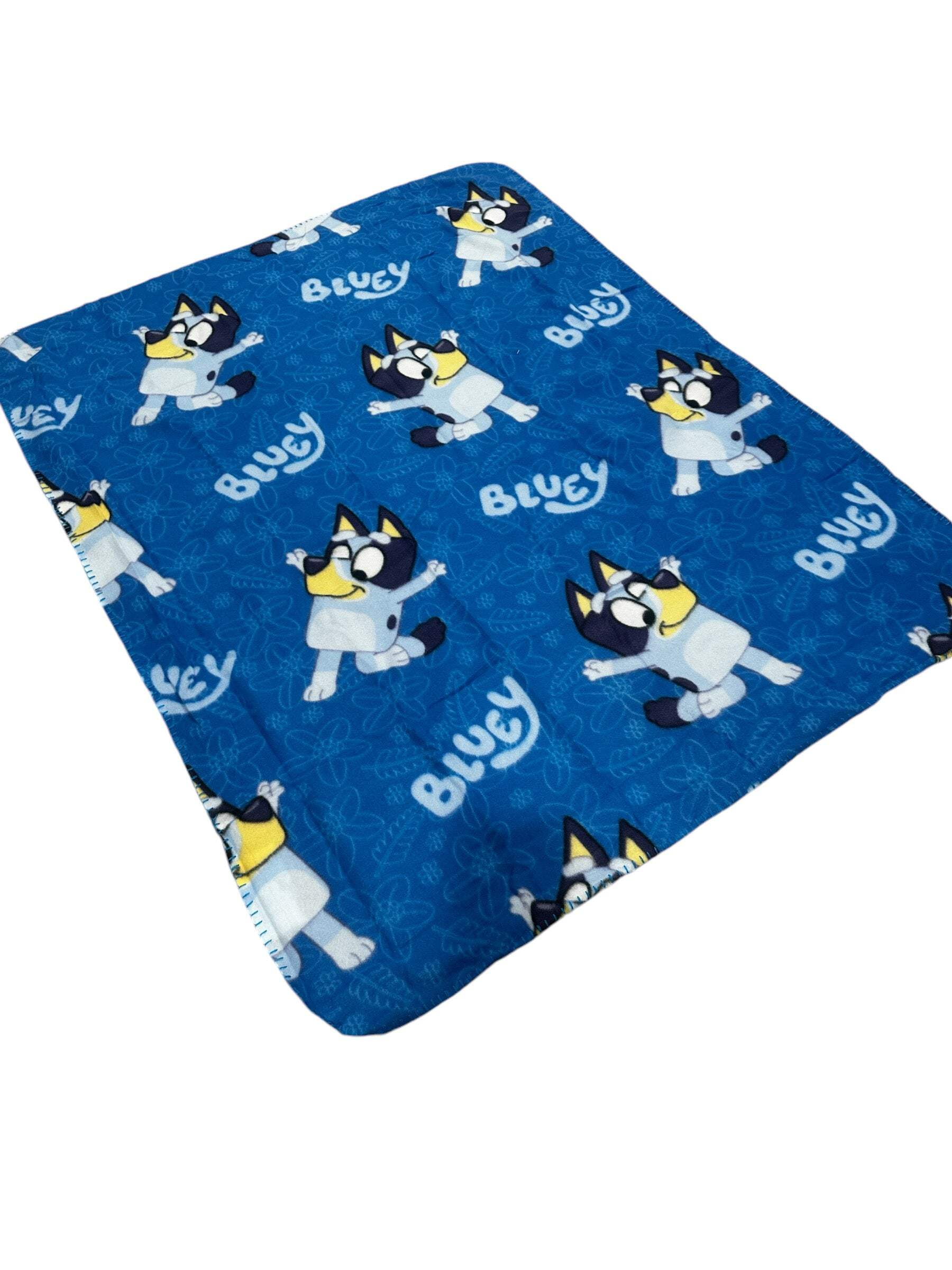 Bluey Hugger Fleece Throw Blanket & Body Pillow – 40" x 50" Super Soft Plush Kids Blanket with Built-In Hug Pillow, Cozy Lightweight Warm Throw for Bed, Sofa & Travel