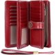 thumbnail image 1 of Cartera grande de piel para mujer, cartera grande para mujer, muchos compartimentos con 24 ranuras para tarjetas, cartera larga para mujer, protección RFID, 1 of 6