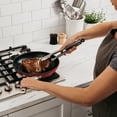 thumbnail image 4 of Ninja Foodi NeverStick Essential 11-Piece Cookware Set, Red, 4 of 8