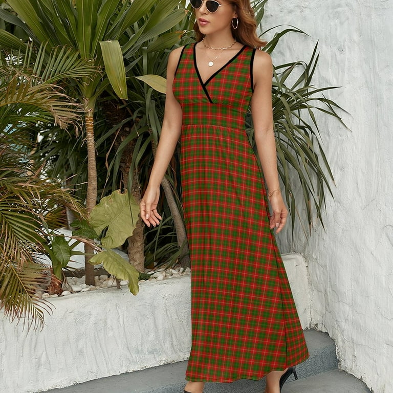 green emerald velvet dress Sugarberry Gingham Maxi Dress, Apple Green – Everyday Chic Boutique main image 1