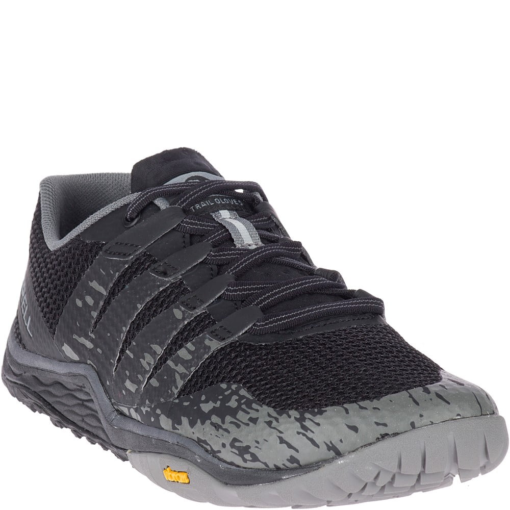 Merrell Womens Trail Glove 5 Running Shoes Trainers Sneakers Black Sports 