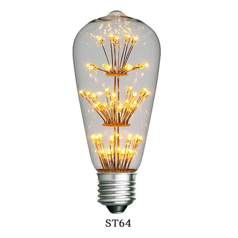 LED Lamps Bulbs Candle Flame Edison Vintage Industrial Filament Light Bulb