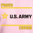 thumbnail image 3 of CafePress - Proud Army Cousin Black And Gold Sweatshirt - Crew Neck Sweatshirt, 3 of 3
