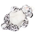 thumbnail image 2 of Cute School Backpack Plush Animal Shaped Bag Leopard Adjustable Shoulder Strap 1Pc, 2 of 2
