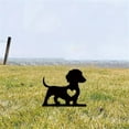thumbnail image 6 of Outdoor Dog Shape Metal Yard Stake RustResistant Finish Ground Stake for Garden, 6 of 8