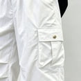 thumbnail image 4 of Nugftut Boys Pants Relaxed Outdoor Cargo Pants Elastic Waist Sports Pants with Pockets Size 14-15, 4 of 6