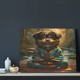 thumbnail image 3 of Logiee Creekside Meditating Puppy Print Canvas Wall Art ,Art Poster,Canvas Decorative Picture,Decor Wall Pictures for Living Room Bedroom Bathroom,Ready to Hang, 3 of 6