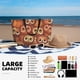 thumbnail image 5 of Fotbe Brown Owl Bolsa de Viaje para Playa - Resistente al Agua, Bolsa Tote de Gran Capacidad y Ligera con 7 Bolsillos para Mujeres y Hombres, 5 of 7