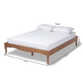 thumbnail image 7 of Baxton Studio Marieke Vintage French Inspired Ash Wanut Finished Full Size Wood Bed Frame, 7 of 7