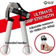 thumbnail image 2 of GD Iron Grip Adjustable Hand Gripper, EXT 90, 2 of 9