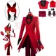 thumbnail image 2 of Disfraz de Alastor Cosplay Hazzbin Cos Hotel Fantasia para mujer adulta, uniforme, chaqueta, pantalones, trajes de fantasía, traje de carnaval de Halloween, 2 of 5
