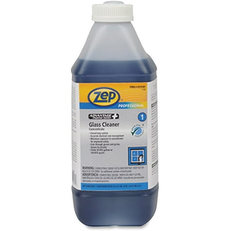 Zep Advantage+ Concentrated Glass Cleaner, 67.6 oz Bottle, 4/Carton - ZPER35501CT