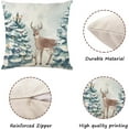 thumbnail image 2 of Christmas Decorations - Christmas Pillow Covers 18x18 Set of 4, Holiday Christmas Decor Home Sofa Couch Cushion Indoor Decorations, 2 of 6