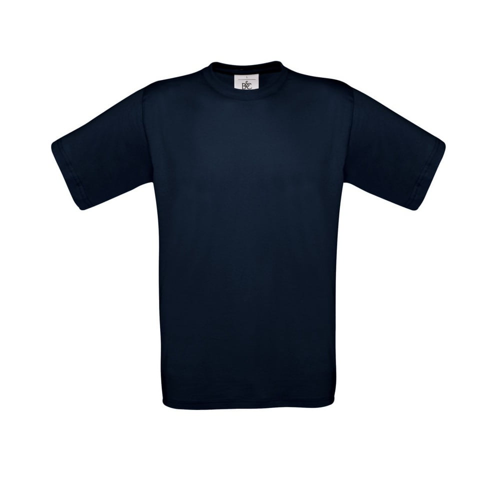 BC125 B&C Exact 190 Mens Crew Neck T-Shirt/Short Sleeve Plain Blank Tee/Top 
