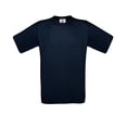 thumbnail image 2 of B&C - Camiseta Básica de manga corta y cuello redondo Exact 190 para hombre - 100% algodón (Negro), 2 of 2