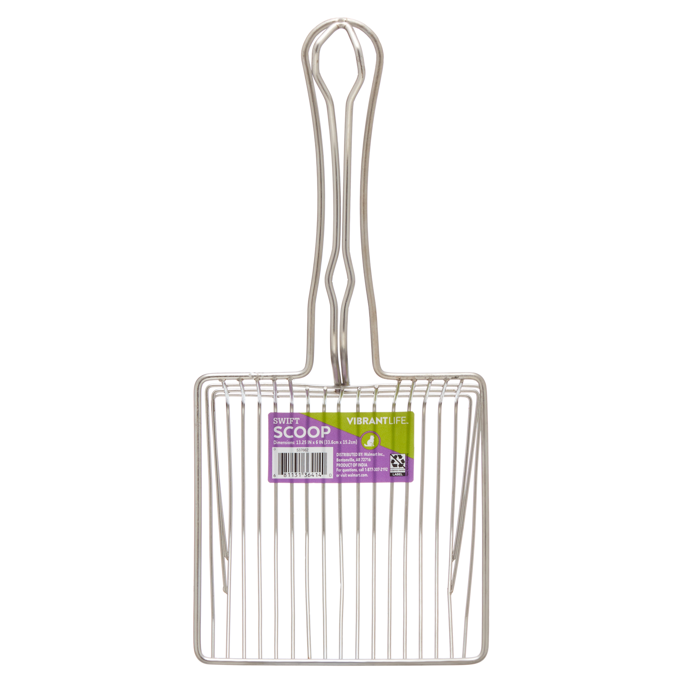 Vibrant Life Stainless Steel Cat Litter Scoop photo 1