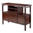 thumbnail image 1 of Winsome Diego Buffet/Sideboard Table in Walnut Finish - 94746, 1 of 5