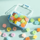 thumbnail image 4 of 4 piezas Mini maleta de viaje de plástico para juguetes, caja de dulces, ideal para decoración de fiestas de bodas y muñecas, 4 of 6