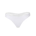 thumbnail image 3 of Womem's Ruched Underwear Bikini Thong Bottom Sexy Bikini Bottom Thong Cheeky T-Back Booty Solid Classic Ruched Swimsuit, 3 of 5