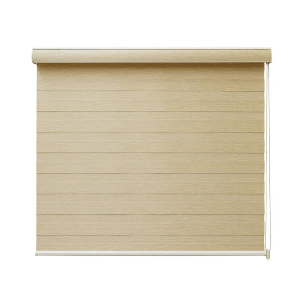 Persiana para Ventana DecoKing Furze Enrollable Horizontal 120cm ancho x 200cm alto Natural
