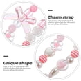 thumbnail image 3 of MasteelfCA 2pcs Phone Beaded Lanyards Phone Hanging Rope Diy Phone Chain Phone Decoration, 3 of 7