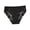 Black, variant on Jamicy Seamless Underwear for Women Lace Soft Bikini Panties Breathable Low Rise Thin Thong Briefs for Women