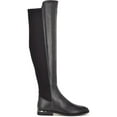 thumbnail image 3 of Nine West Womens Faux Leather Embossed Over-The-Knee Boots, 3 of 5