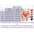 thumbnail image 3 of GDREDA Women's Underwear Women's Large Size Women's Underwear Pants Sticking Ding Pants Women's Menstrual High Flow Recovery Triangle Underwear Orange,L, 3 of 5
