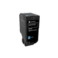 thumbnail image 1 of Cartucho de tóner Lexmark 74C1SC0 CS720, CS725, CX725 Cyan, 1 of 3