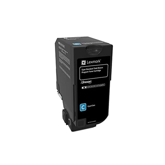 Cartucho de tóner Lexmark 74C1SC0 CS720, CS725, CX725 Cyan