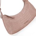 thumbnail image 4 of Bolsa Hobo de Hombro Montana West en Cuero Vegano con Relieve de Cocodrilo Rosa, 4 of 6
