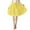 Yellow, variant on Ediodpoh Carnival Tutu Skirts for Women Large Tutu Underskirt Short Gown High Waist Mesh Ballet Dance Dress Women's Skirts RD1 One Size