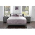 thumbnail image 2 of AFI Orlando Queen Solid Wood Panel Bed with USB Charger in Gray, 2 of 6