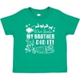thumbnail image 3 of Inktastic Dear Santa, My Brother Did It Funny Christmas Boys or Girls Baby T-Shirt, 3 of 5
