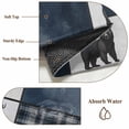 thumbnail image 6 of 5'x7' Area Rugs, Navy Blue Plaid Indoor Outdoor Area Rug for Living Room Bedroom, Farmhouse Animals Tree Rustic Washable Bathroom Rugs Kitchen Floor Carpet Mats Home Decor Aesthetic, 6 of 8