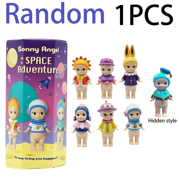 Caja ciega, caja misteriosa, serie Dreaming, Mini figura de Anime, adornos, muñecos, ventilador, regalo de cumpleaños de Navidad para niños, Hippers Sonni Angei