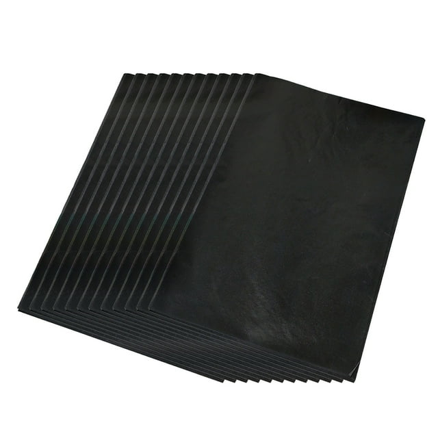 Papel De Calco De Transferencia De Papel De Carbono Negro, Suministros De Oficina Para Pintura De Grafito, Suficiente Tejido De Transferencia De Luz, 25 Uds. Speravity HA016921-00