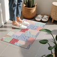 thumbnail image 4 of Pioneer Flower Floral Print Pattern Door Rugs,Washable Non Slip Door Mats Indoor,Decorative Door Mats,Entry Mat Indoor for Entrance,Bedroom,Kitchen,Bathroom,16"x24", 4 of 6