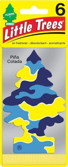 Little Trees 60967 Pina Colada Hanging Air Freshener for Car & Home 72 Pack!