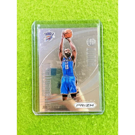James Harden 1st PRIZM CARD JERSEY #13 OKC SP 2012 Prizm JAMES HARDEN 76ers sp