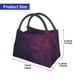thumbnail image 2 of Fotbe Black Dark Blue Purple Bolsa Térmica Portátil con Estampado, Bolsa de Entrega de Alimentos Aislada, Bolsa Reutilizable de Gran Capacidad para Comidas y Supermercado, 2 of 6